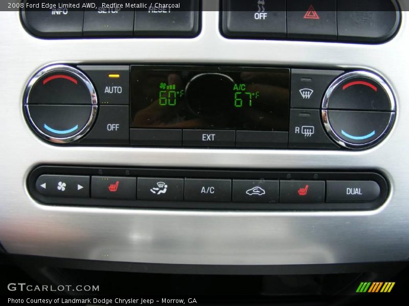 Redfire Metallic / Charcoal 2008 Ford Edge Limited AWD