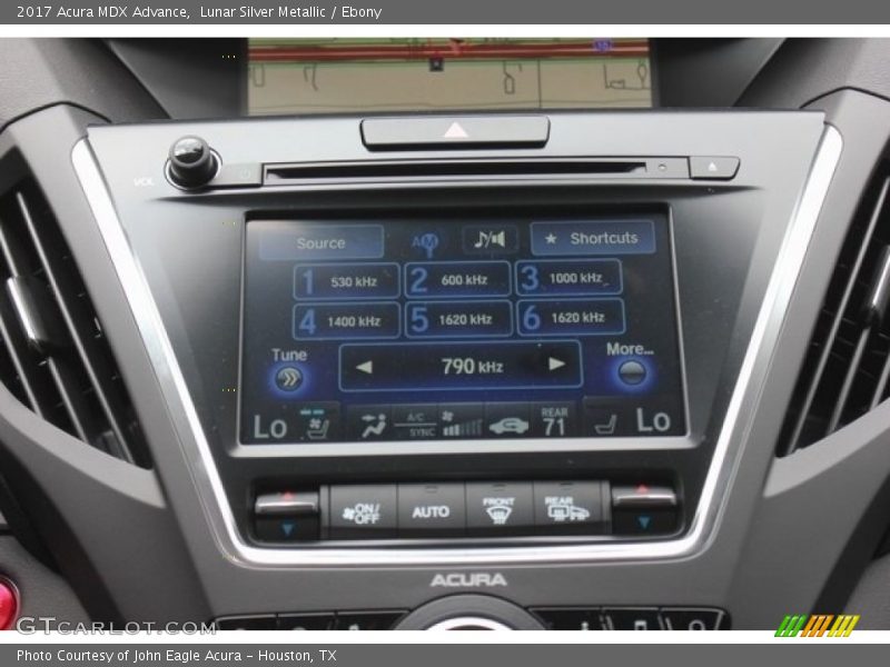Lunar Silver Metallic / Ebony 2017 Acura MDX Advance