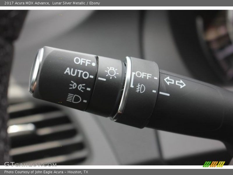 Lunar Silver Metallic / Ebony 2017 Acura MDX Advance