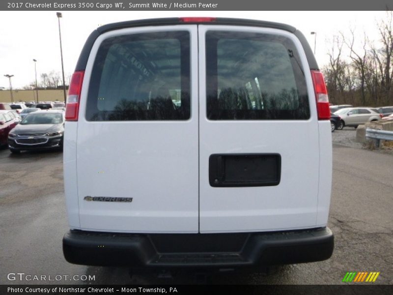 Summit White / Medium Pewter 2017 Chevrolet Express 3500 Cargo WT