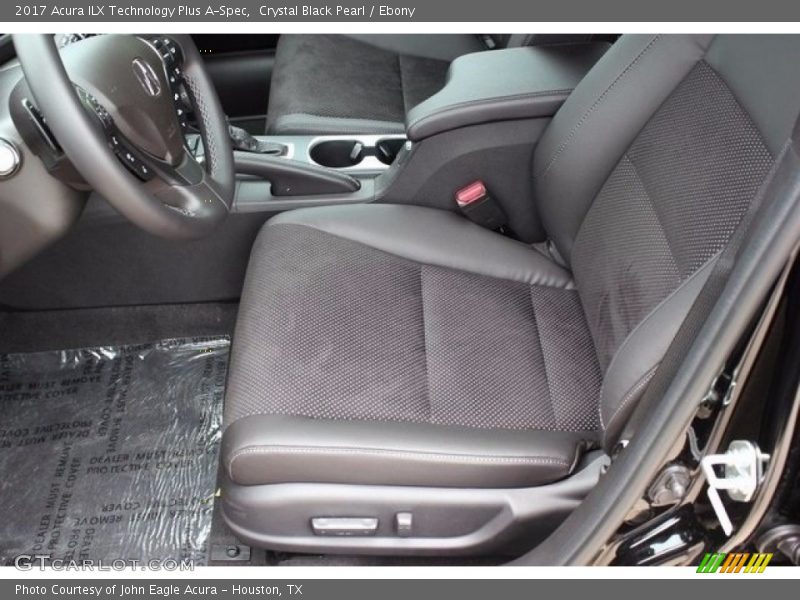 Crystal Black Pearl / Ebony 2017 Acura ILX Technology Plus A-Spec
