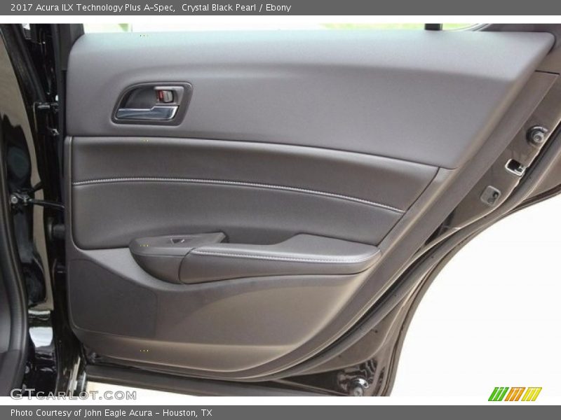 Crystal Black Pearl / Ebony 2017 Acura ILX Technology Plus A-Spec