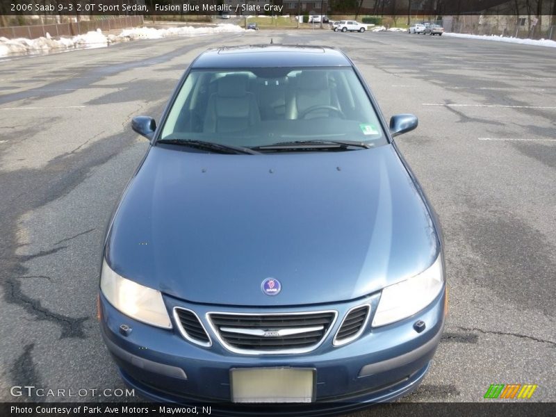 Fusion Blue Metallic / Slate Gray 2006 Saab 9-3 2.0T Sport Sedan