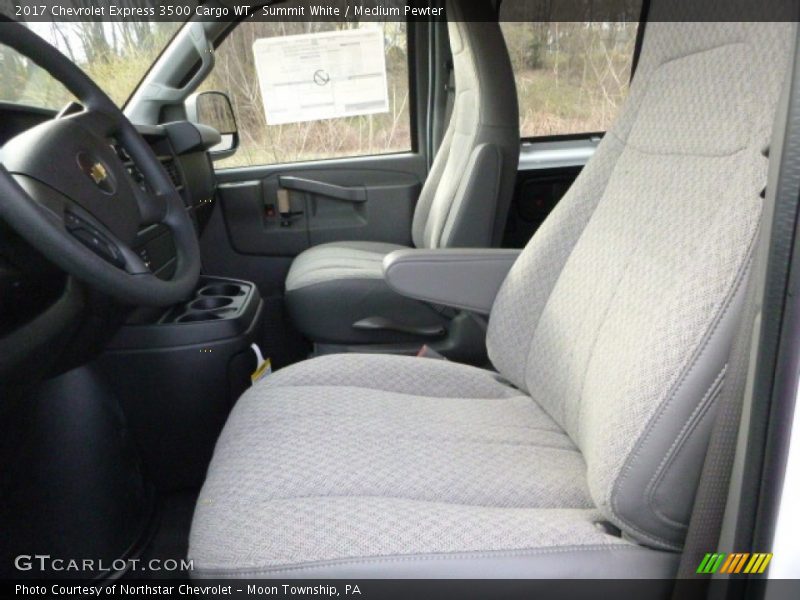 Summit White / Medium Pewter 2017 Chevrolet Express 3500 Cargo WT