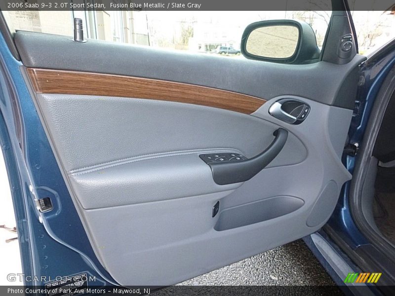 Fusion Blue Metallic / Slate Gray 2006 Saab 9-3 2.0T Sport Sedan
