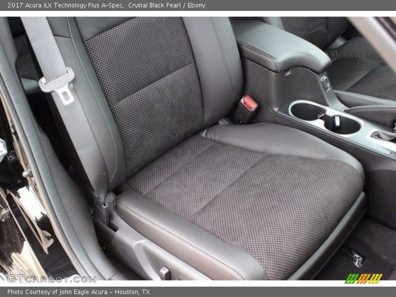 Crystal Black Pearl / Ebony 2017 Acura ILX Technology Plus A-Spec