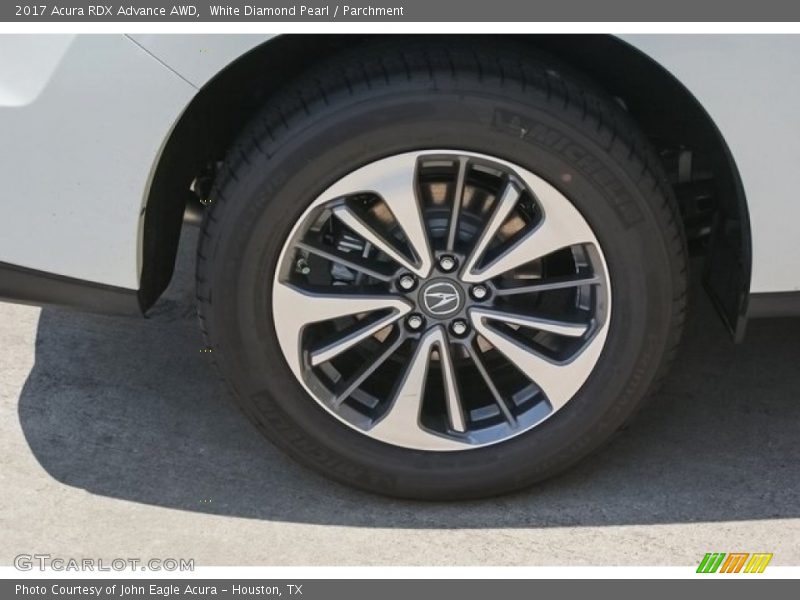 White Diamond Pearl / Parchment 2017 Acura RDX Advance AWD