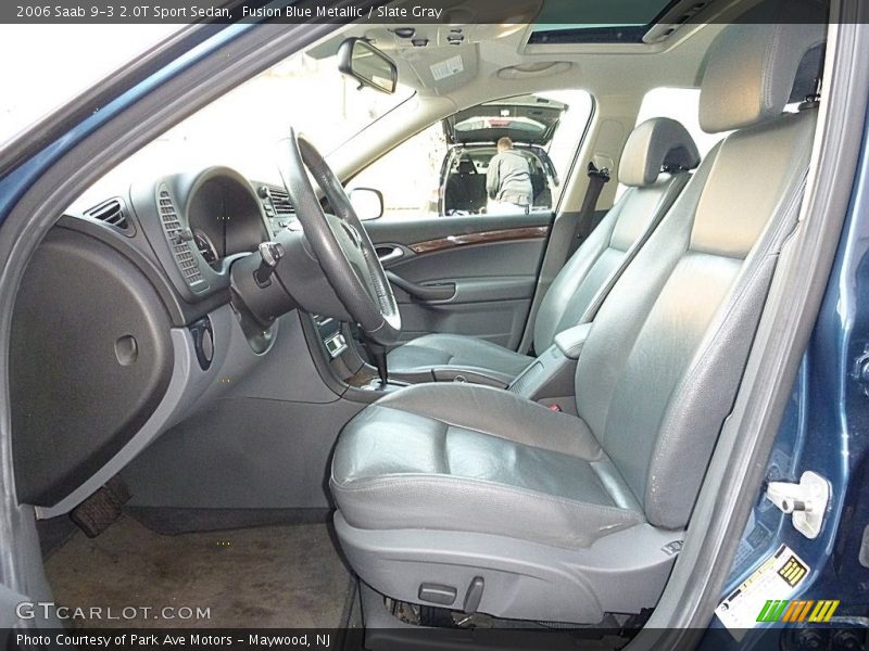 Fusion Blue Metallic / Slate Gray 2006 Saab 9-3 2.0T Sport Sedan