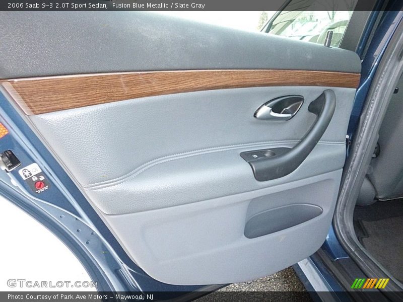 Fusion Blue Metallic / Slate Gray 2006 Saab 9-3 2.0T Sport Sedan