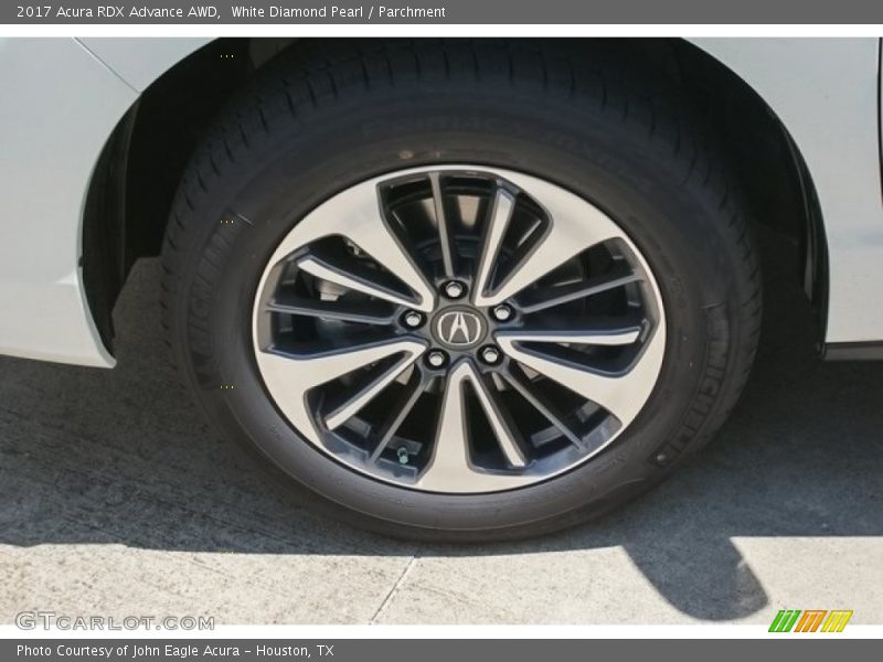 White Diamond Pearl / Parchment 2017 Acura RDX Advance AWD