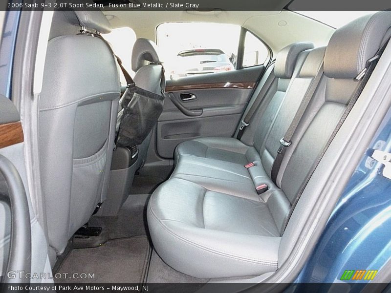 Fusion Blue Metallic / Slate Gray 2006 Saab 9-3 2.0T Sport Sedan