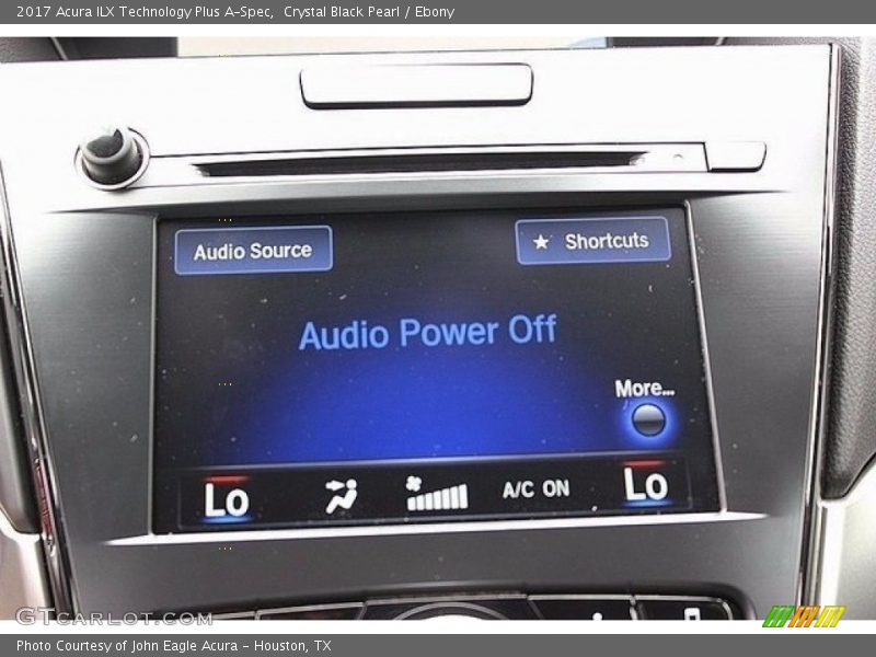 Crystal Black Pearl / Ebony 2017 Acura ILX Technology Plus A-Spec