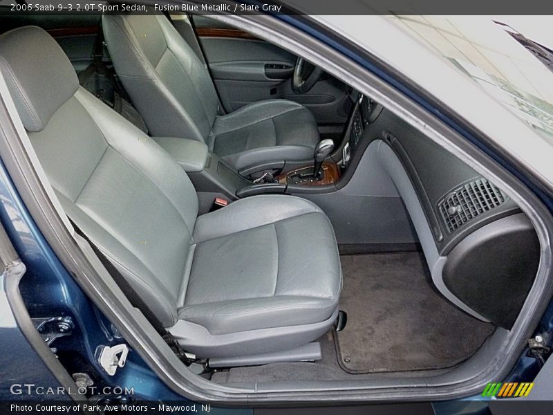 Fusion Blue Metallic / Slate Gray 2006 Saab 9-3 2.0T Sport Sedan