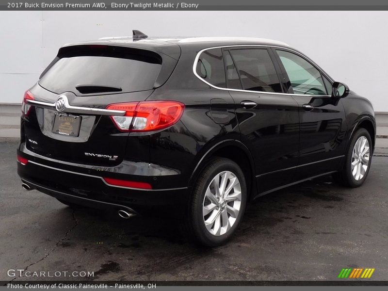 Ebony Twilight Metallic / Ebony 2017 Buick Envision Premium AWD