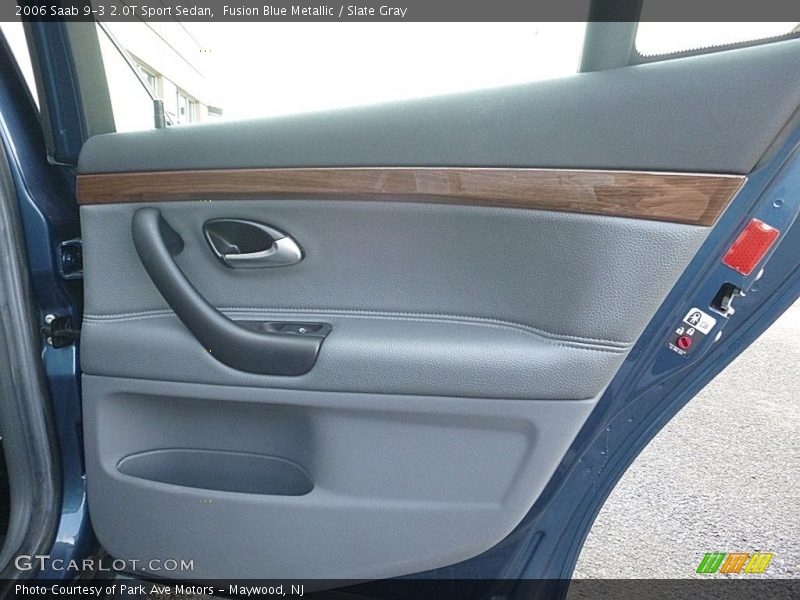 Fusion Blue Metallic / Slate Gray 2006 Saab 9-3 2.0T Sport Sedan