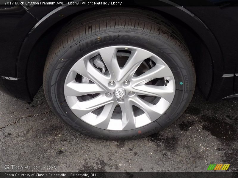 Ebony Twilight Metallic / Ebony 2017 Buick Envision Premium AWD