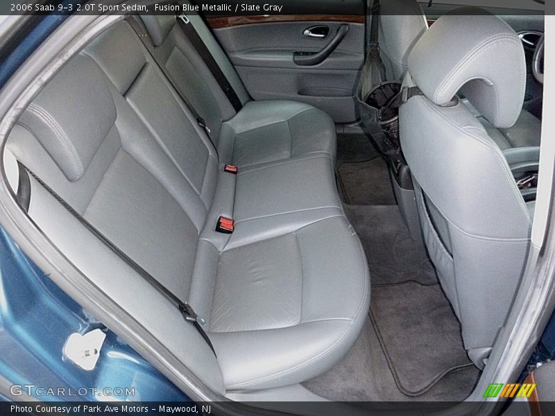 Fusion Blue Metallic / Slate Gray 2006 Saab 9-3 2.0T Sport Sedan