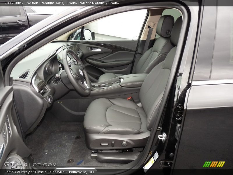 Ebony Twilight Metallic / Ebony 2017 Buick Envision Premium AWD