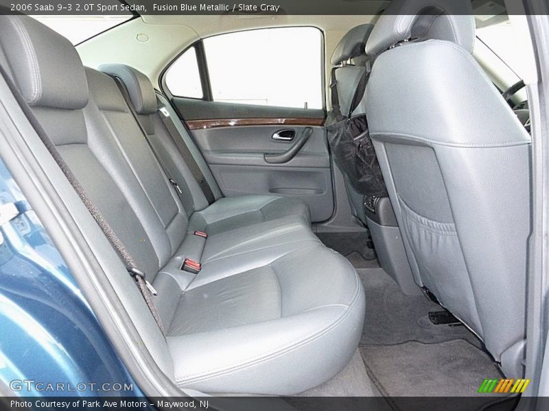 Fusion Blue Metallic / Slate Gray 2006 Saab 9-3 2.0T Sport Sedan