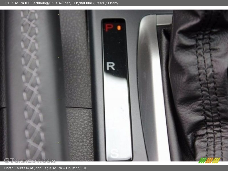 Crystal Black Pearl / Ebony 2017 Acura ILX Technology Plus A-Spec