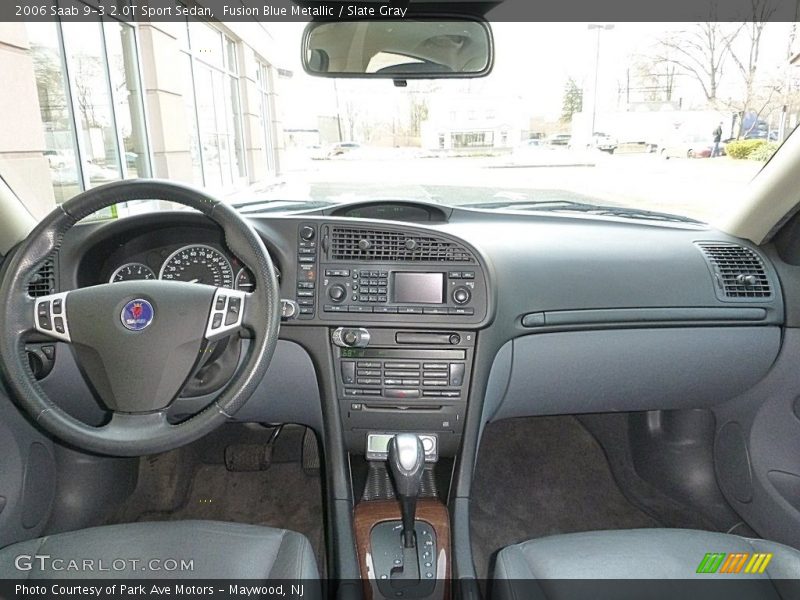 Fusion Blue Metallic / Slate Gray 2006 Saab 9-3 2.0T Sport Sedan