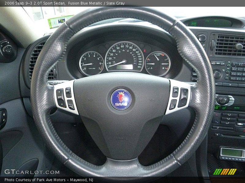 Fusion Blue Metallic / Slate Gray 2006 Saab 9-3 2.0T Sport Sedan