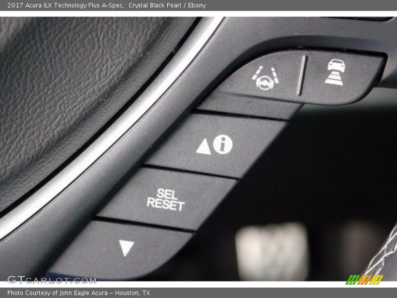 Crystal Black Pearl / Ebony 2017 Acura ILX Technology Plus A-Spec