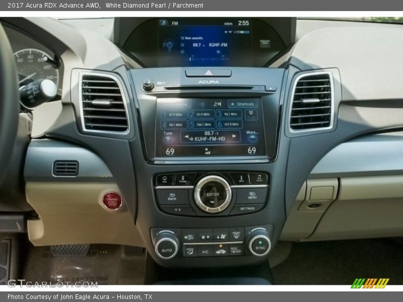 White Diamond Pearl / Parchment 2017 Acura RDX Advance AWD