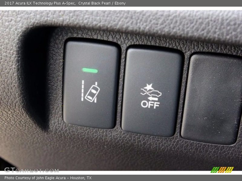 Crystal Black Pearl / Ebony 2017 Acura ILX Technology Plus A-Spec