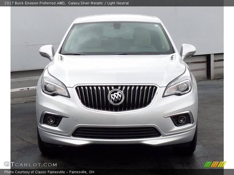 Galaxy Silver Metallic / Light Neutral 2017 Buick Envision Preferred AWD