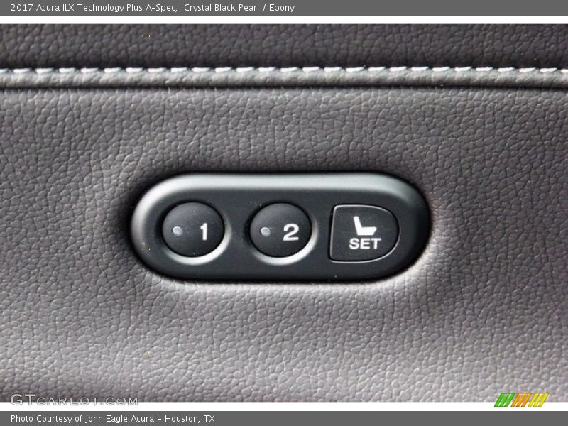 Crystal Black Pearl / Ebony 2017 Acura ILX Technology Plus A-Spec