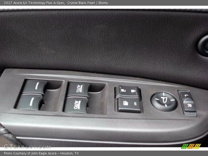 Crystal Black Pearl / Ebony 2017 Acura ILX Technology Plus A-Spec