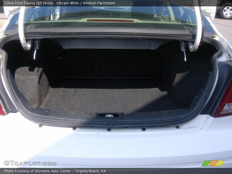 Vibrant White / Medium Parchment 2004 Ford Taurus SES Sedan