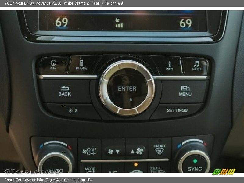 White Diamond Pearl / Parchment 2017 Acura RDX Advance AWD