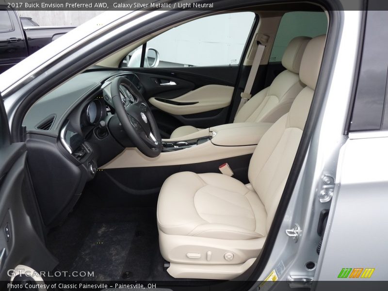 Galaxy Silver Metallic / Light Neutral 2017 Buick Envision Preferred AWD