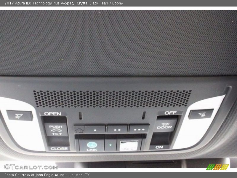 Crystal Black Pearl / Ebony 2017 Acura ILX Technology Plus A-Spec