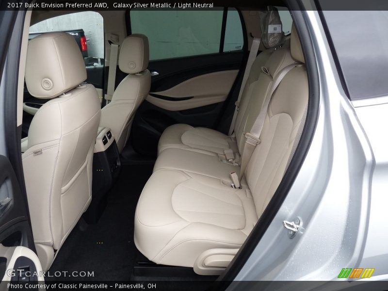 Galaxy Silver Metallic / Light Neutral 2017 Buick Envision Preferred AWD