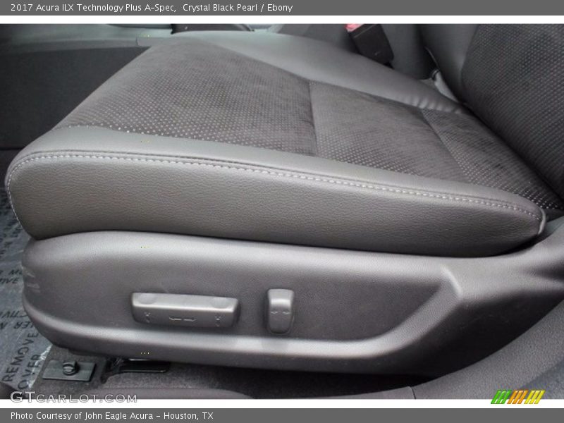 Crystal Black Pearl / Ebony 2017 Acura ILX Technology Plus A-Spec