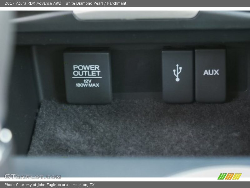 White Diamond Pearl / Parchment 2017 Acura RDX Advance AWD