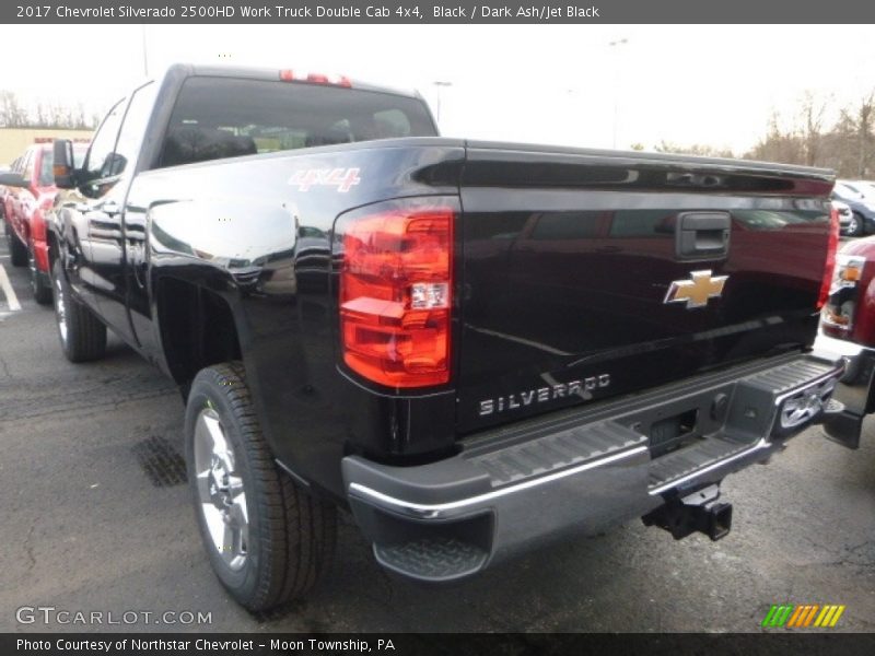 Black / Dark Ash/Jet Black 2017 Chevrolet Silverado 2500HD Work Truck Double Cab 4x4