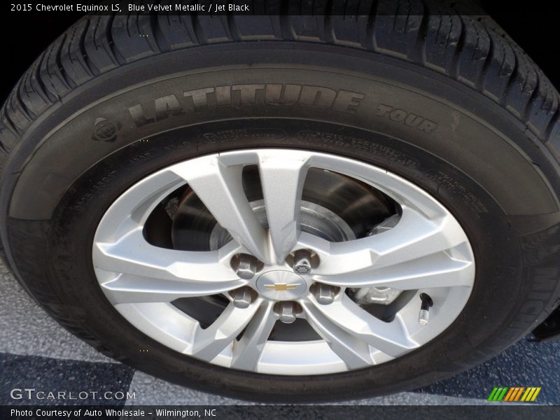 Blue Velvet Metallic / Jet Black 2015 Chevrolet Equinox LS