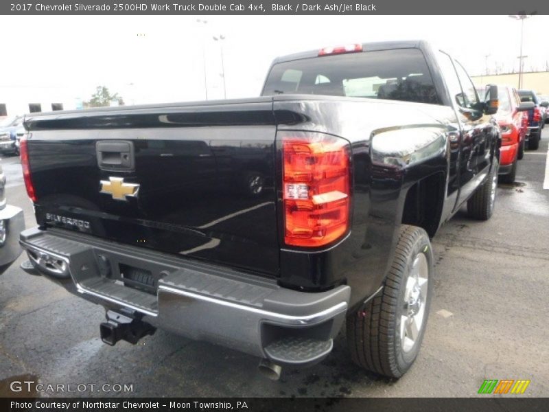 Black / Dark Ash/Jet Black 2017 Chevrolet Silverado 2500HD Work Truck Double Cab 4x4