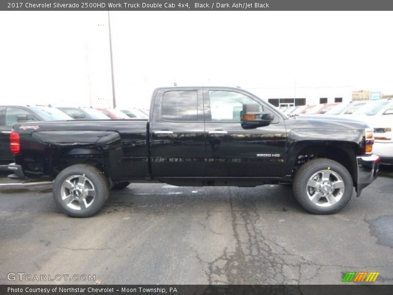 Black / Dark Ash/Jet Black 2017 Chevrolet Silverado 2500HD Work Truck Double Cab 4x4