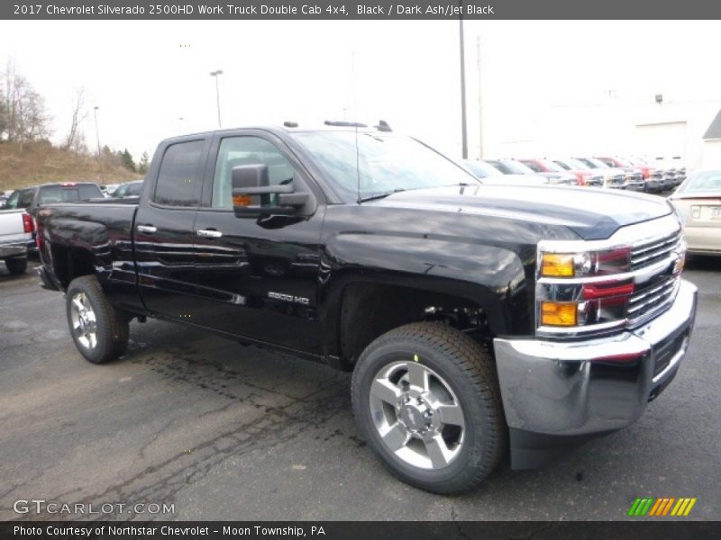 Black / Dark Ash/Jet Black 2017 Chevrolet Silverado 2500HD Work Truck Double Cab 4x4
