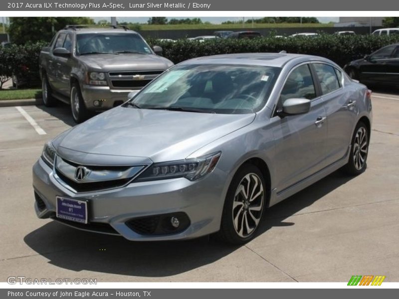 Lunar Silver Metallic / Ebony 2017 Acura ILX Technology Plus A-Spec