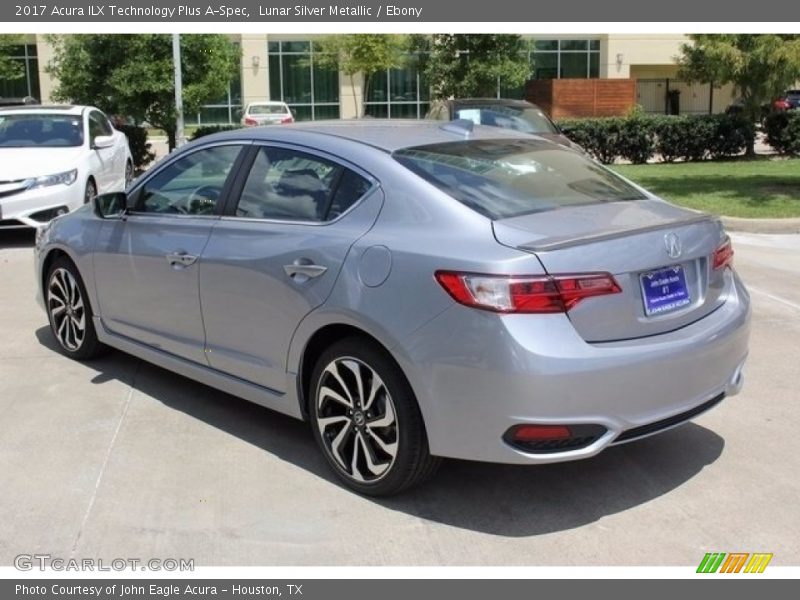 Lunar Silver Metallic / Ebony 2017 Acura ILX Technology Plus A-Spec