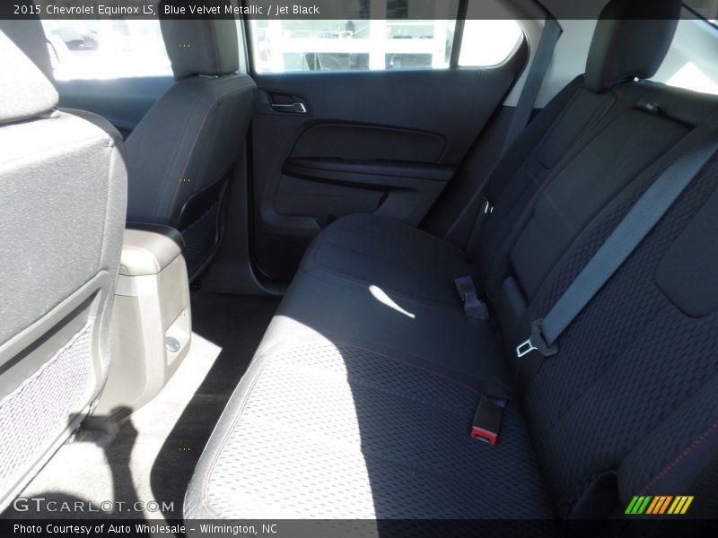 Blue Velvet Metallic / Jet Black 2015 Chevrolet Equinox LS