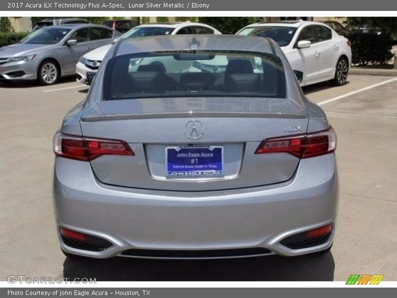 Lunar Silver Metallic / Ebony 2017 Acura ILX Technology Plus A-Spec