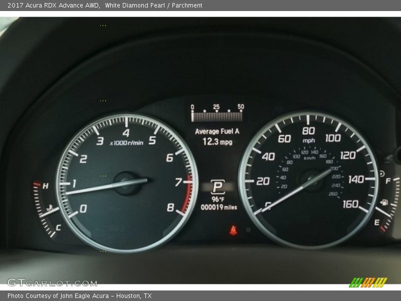 White Diamond Pearl / Parchment 2017 Acura RDX Advance AWD