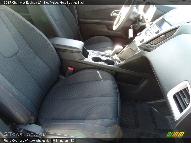 Blue Velvet Metallic / Jet Black 2015 Chevrolet Equinox LS